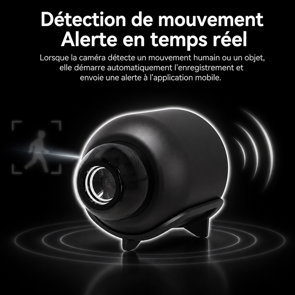 Mini Caméra X5 HD 1080P – Surveillance WiFi Discrète & Vision Nocturne