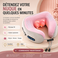 Masseur Cervical Électrique Shiatsu 3D – Chaleur & Relaxation Profonde