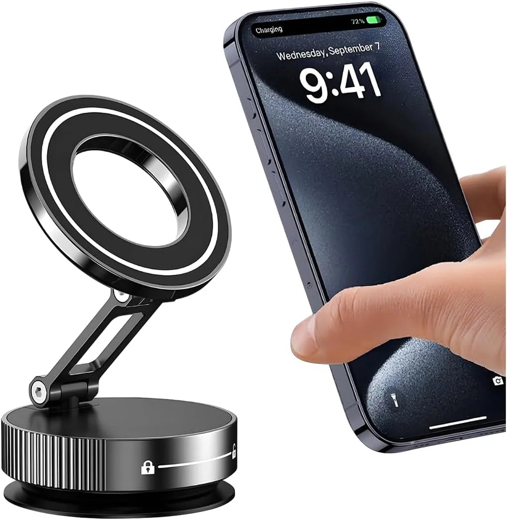 Le Support Téléphone 360° Magnétique – Fixation Puissante & Liberté Totale