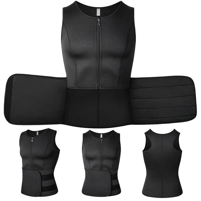 Débardeur Gainant Homme – Effet Sculptant & Maintien Confortable