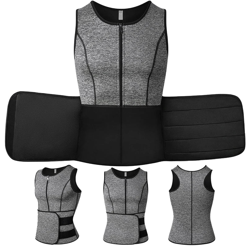 Débardeur Gainant Homme – Effet Sculptant & Maintien Confortable