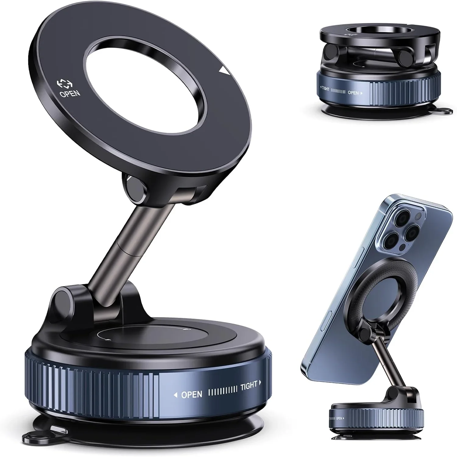 Le Support Téléphone 360° Magnétique – Fixation Puissante & Liberté Totale