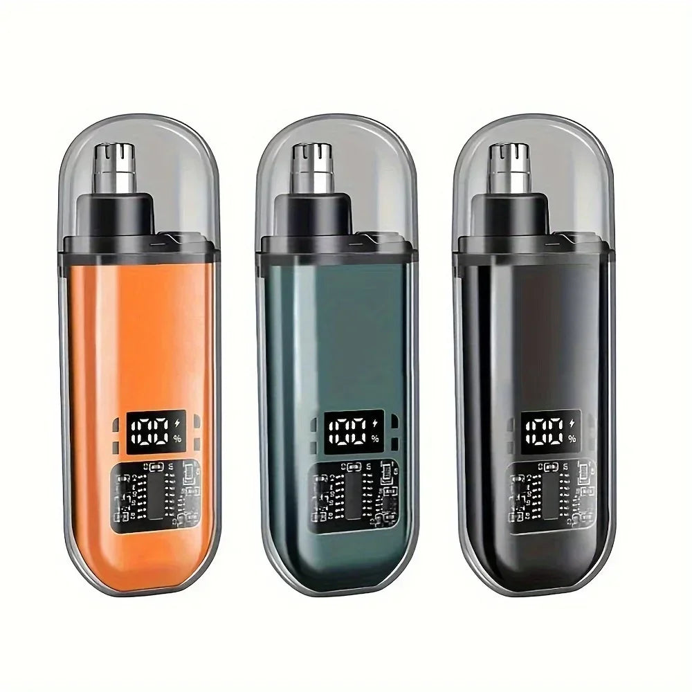 Tondeuse Nez & Oreilles USB-C – Coupe Précise, Sans Douleur & Recharge Rapide