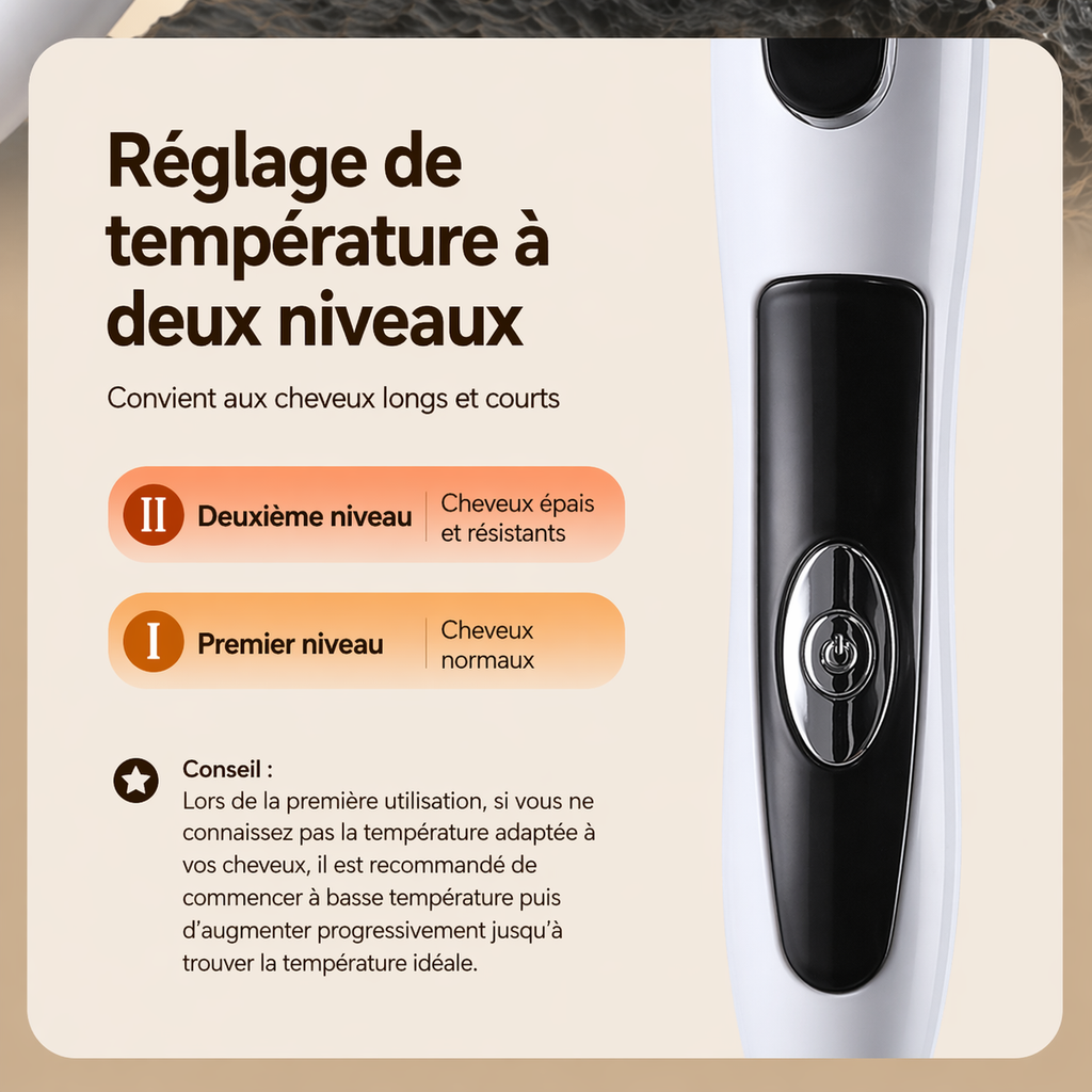 Fer à Boucler Céramique 13 mm – Chauffe Rapide & Boucles Parfaites
